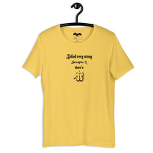 Load image into Gallery viewer, Scorpio Allah Strong Short-Sleeve Unisex T-Shirt
